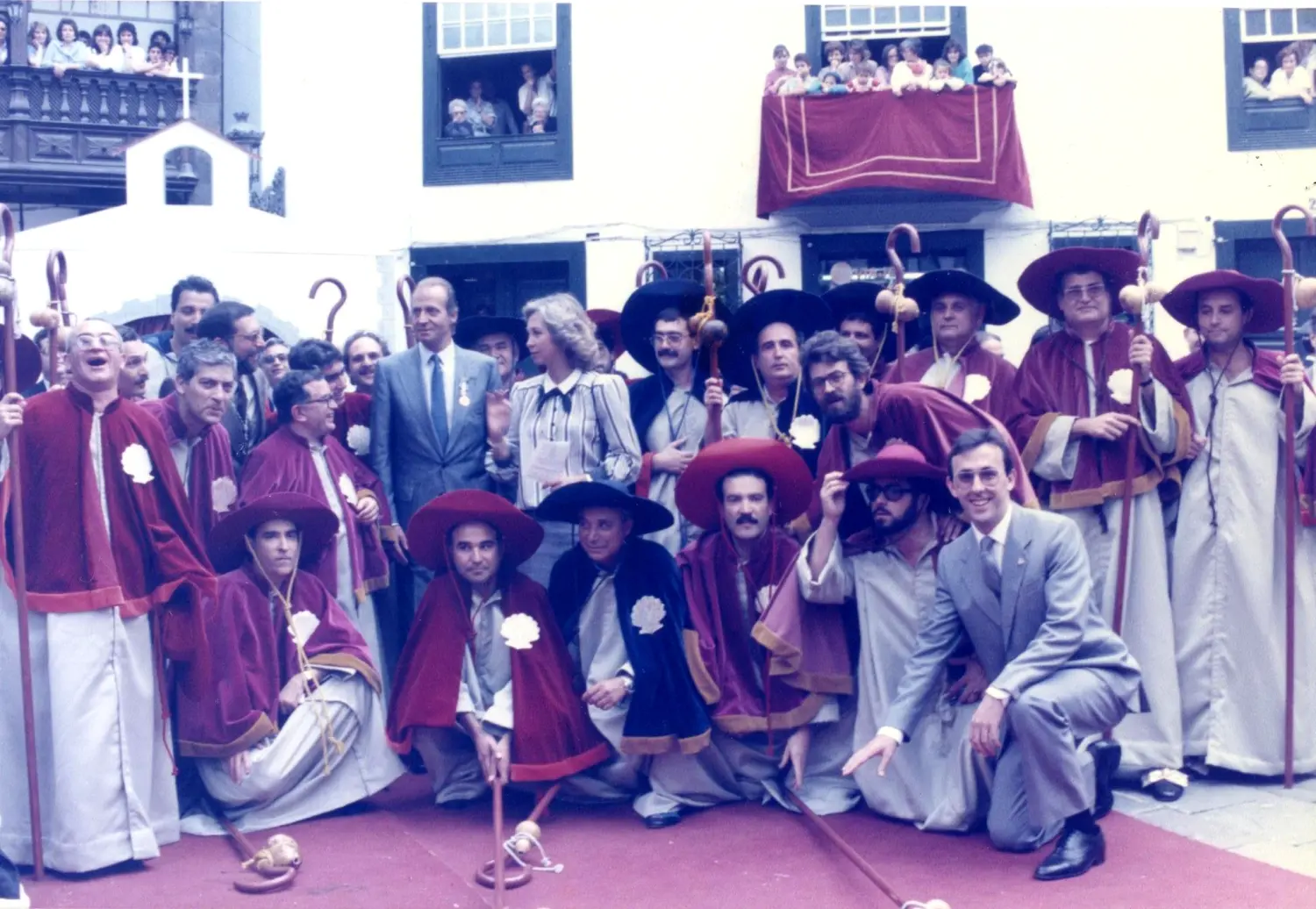 Visita de SS.MM. los Reyes de España a La Palma